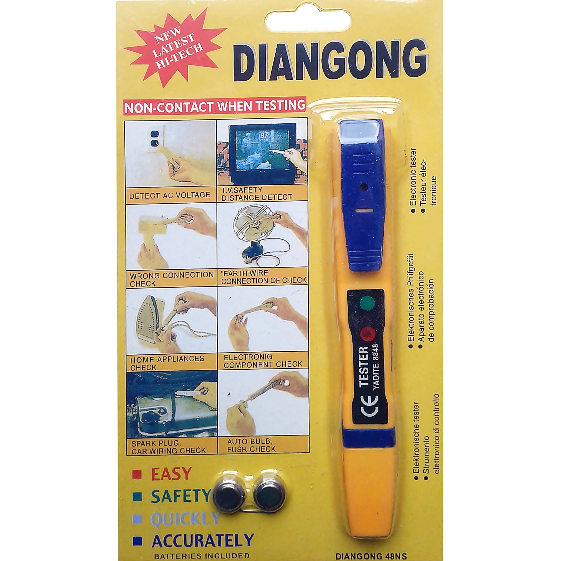Creion detector tensiune Diangong