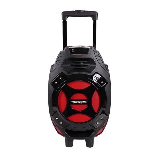 Boxa activa karaoke portabila Temeisheng Q7 cu SD-card, MP3 si stick USB