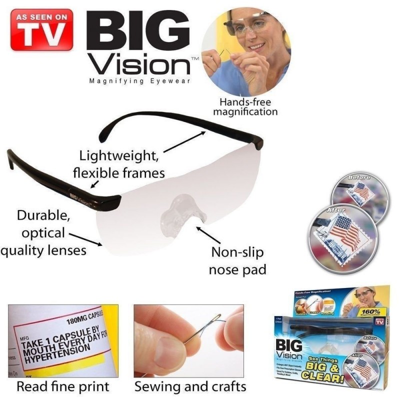 Ochelari cu lupa Big Vision