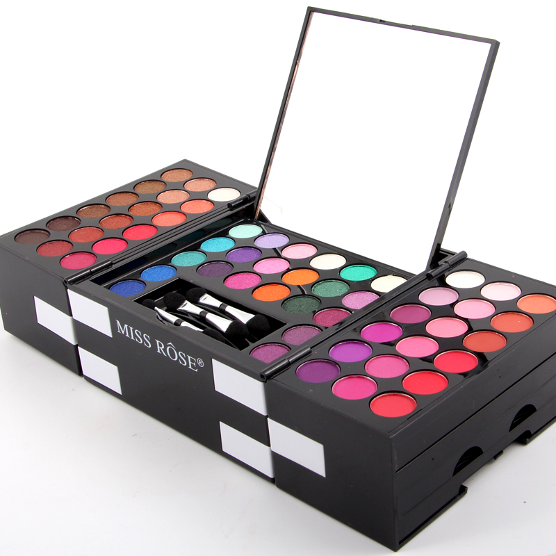 Miss Rose 3D - Kit make-up profesional cu 148 culori