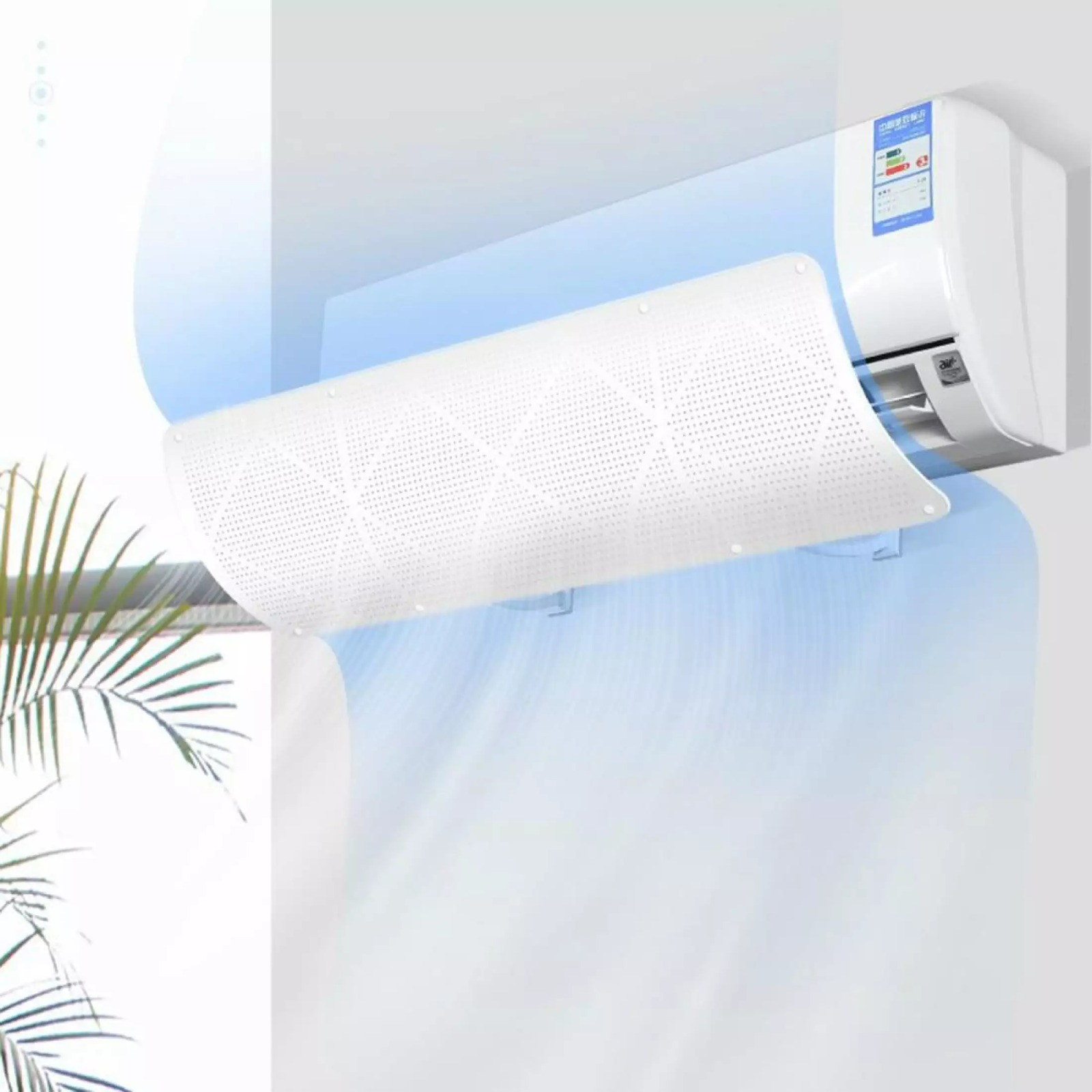 Deflector pentru aerul conditionat, protejeaza impotriva fluxul de aer rece