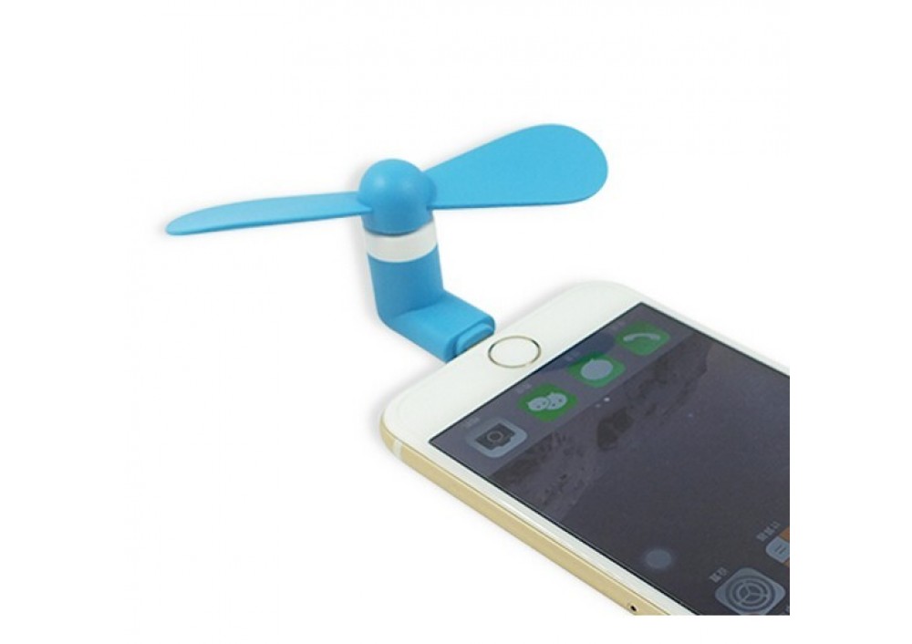 Mini ventilator portabil pentru iPhone, iPad
