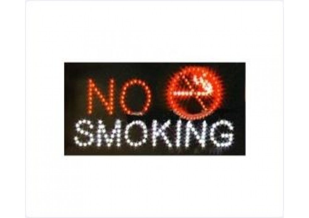 Reclama luminoasa - No Smoking