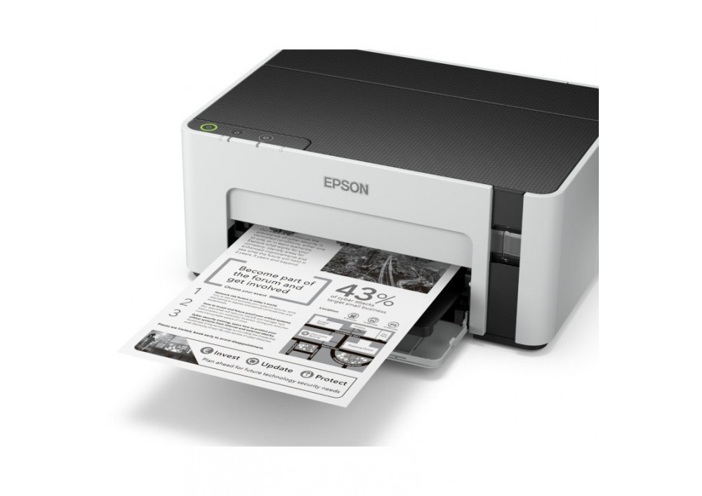 Imprimanta A4, Epson EcoTank M1120, Inkjet, Monocrom, WI-FI
