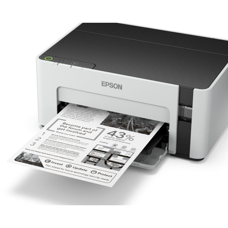 Image of Imprimanta A4, Epson EcoTank M1120, Inkjet, Monocrom, WI-FI